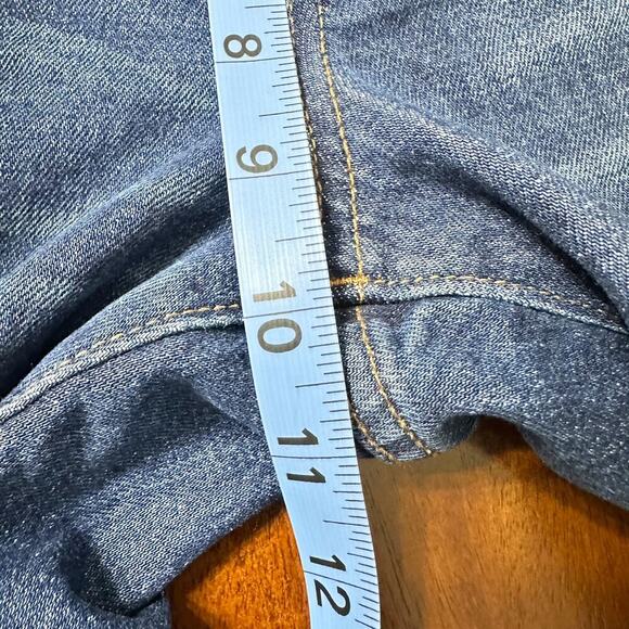 Madewell The Slim Boyjean Jeans Raw Hem Creston Wash Women 30 - Picture 9 of 10